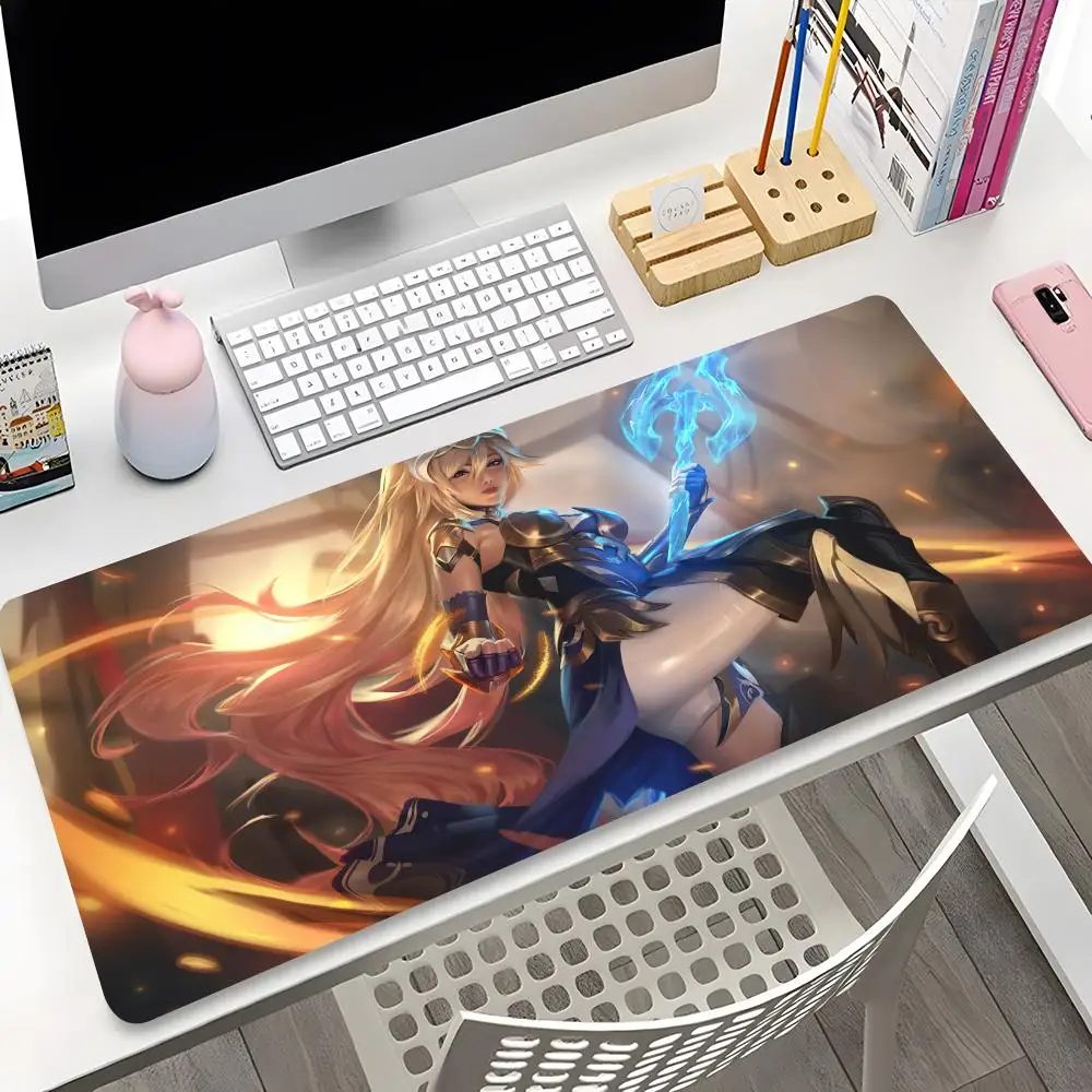Коврик для мыши H-Honkai Impact 3 Офисный Компьютерный коврик в виде комиксов с HD-печатью