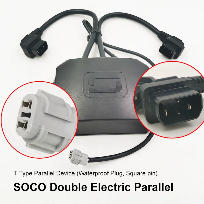 

for Super SOCO Original Dual Parallel Device Electric Motorcyle Parallel Lithium Battery