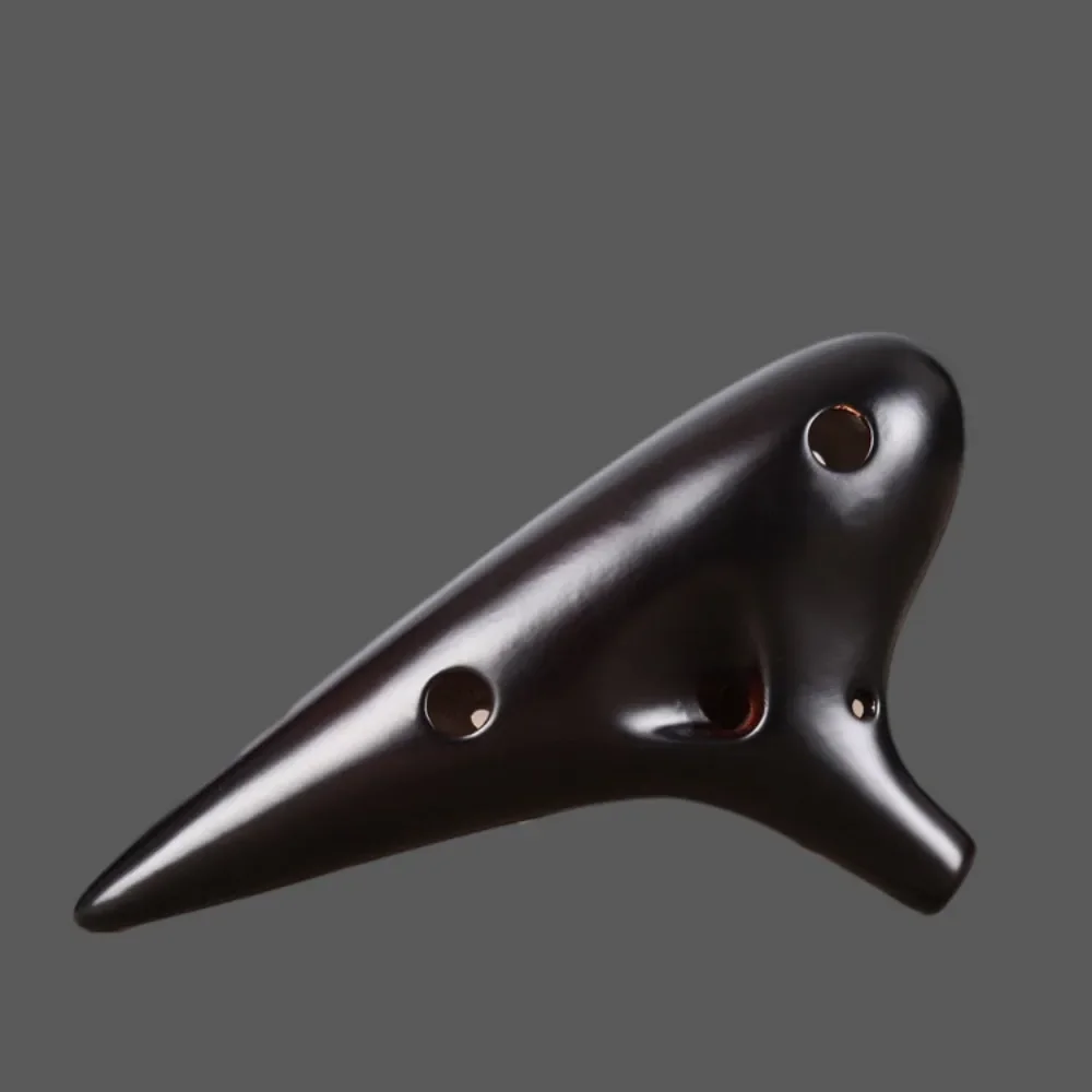 12-луночная окарина Alto C Key AC Professional Perform Beginners Practice Ocarina Керамический красивый тембр
