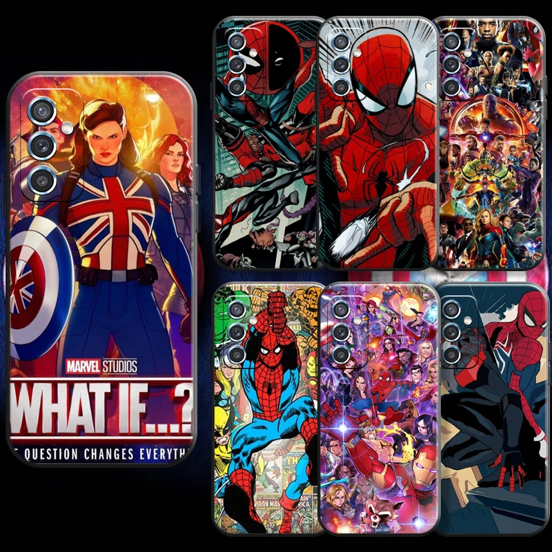 

Avengers Spider Man Marvel Comics For Huawei P20 P30 Lite Pro Phone Case Protect Black Silicone Cover Funda Soft Coque