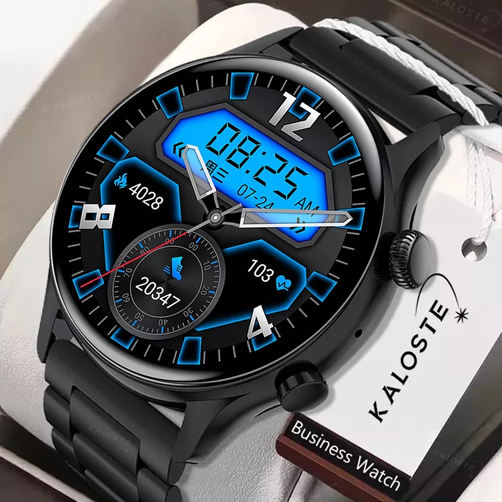 

2022 New NFC Smartwatch Men 390*390 HD Screen Always On Display Bluetooth Call Sport Smart Watch IP68 Waterproof Watches For Men