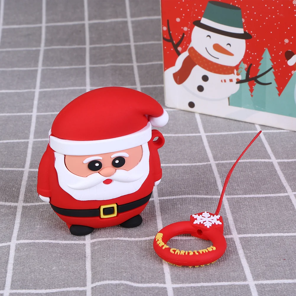 

2 Pcs Earphone Case Case Decor Earphone Cover Adorable Decor for Decor Xmas Protection Gift
