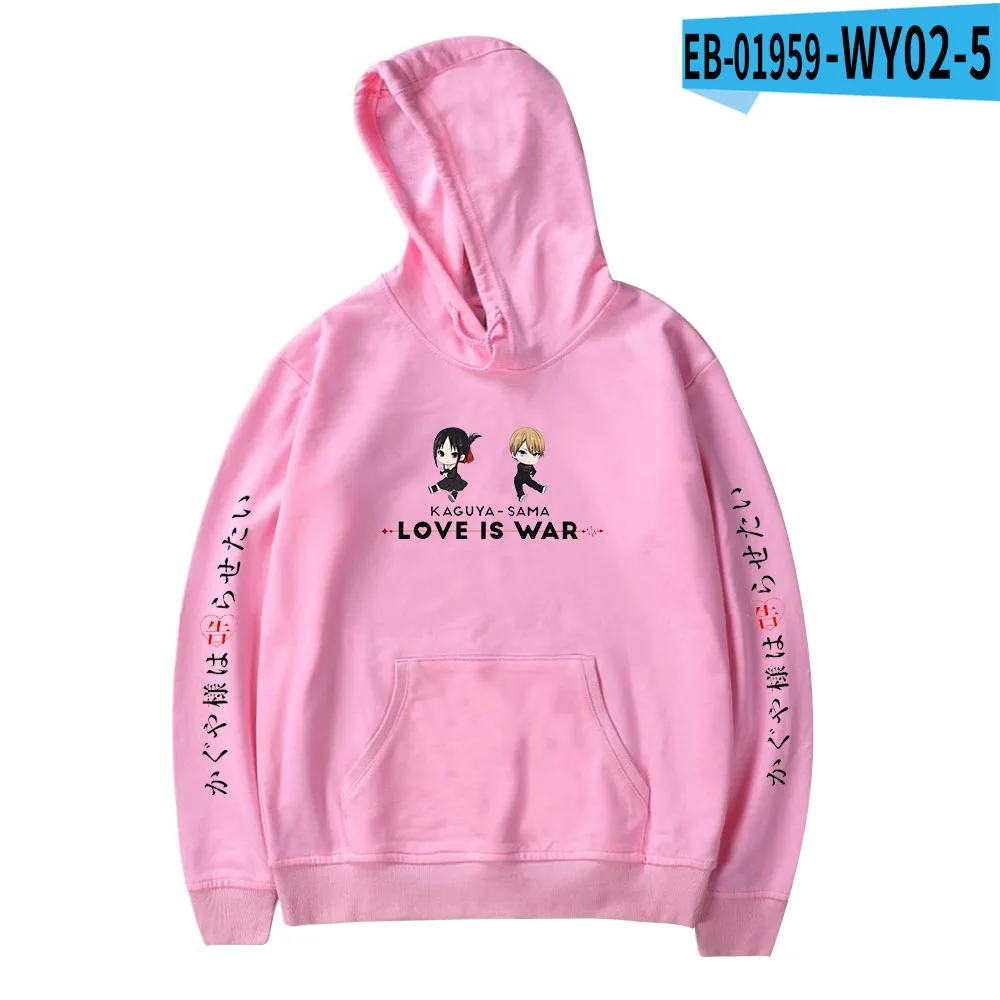 

Harajuku Anime Kaguya-sama: Love Is War print Hoodies Sweatshirts Men/Women Comfortable Sweatshirt Adult/Child Casual Pullovers