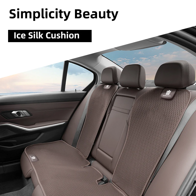 Car Ice Silk Seat Cover Front Rear Cushion Protective Pad For Toyota Crown JZS171 JZS171W JZX175 JZX171 GRS180 181 182 183