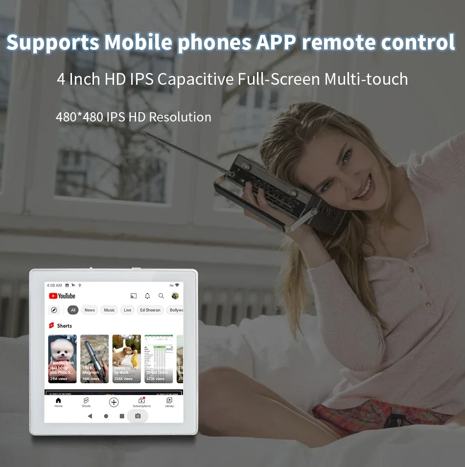 Умный Wi-Fi Bluetooth усилитель для домашнего кинотеатра Android 10