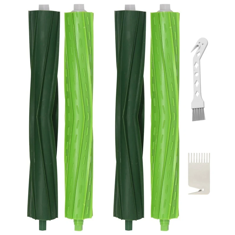 

2 шт., резиновые Роликовые щетки для пылесоса Irobot Roomba S9 (9150) S9 + S9 Plus (9550) S