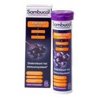 sambucol black elderberry vc effervescent tablet children adult small black fruit free shipping