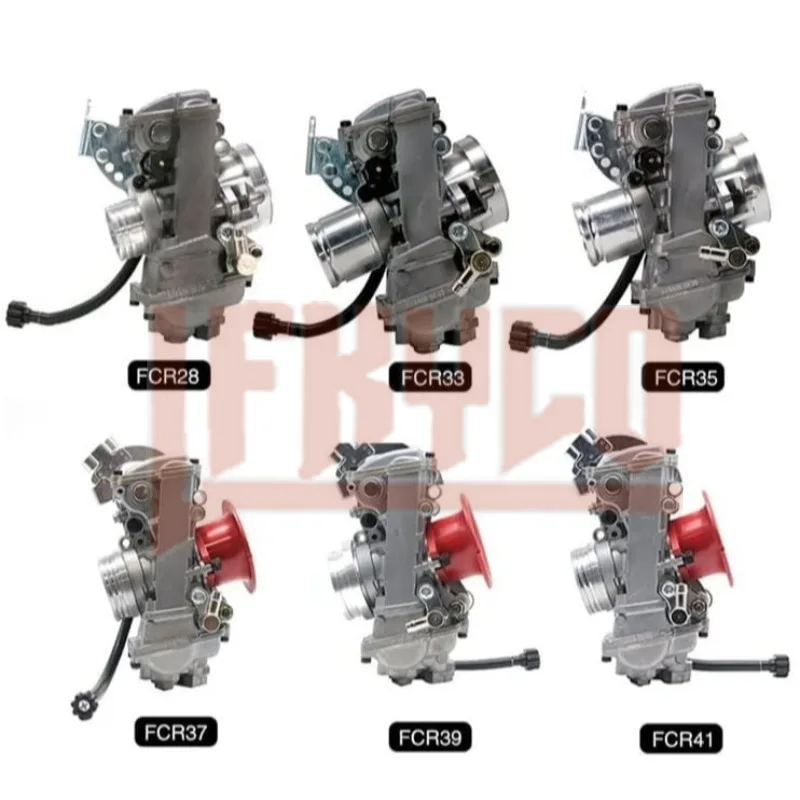 Фото Карбюратор мотоцикла FCR 28 33 35 37 39 41 для CRF 450 650 KLX450 YZ450F DR650 WR 400 450 FS450 300CC до 650CC Модифицированный карбюратор №3