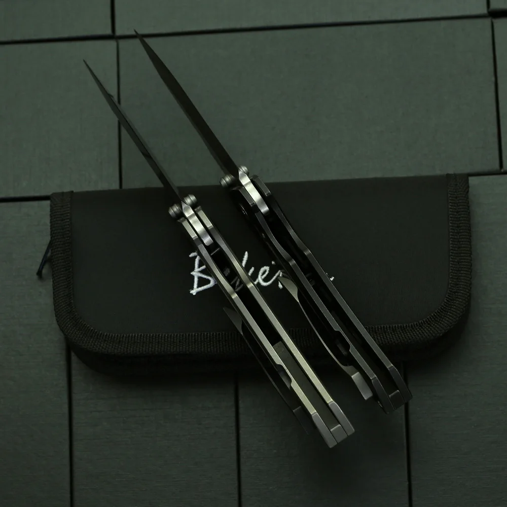 Складной нож BEKETEN Sailfish лезвие M390 титановая ручка для кемпинга охоты выживания