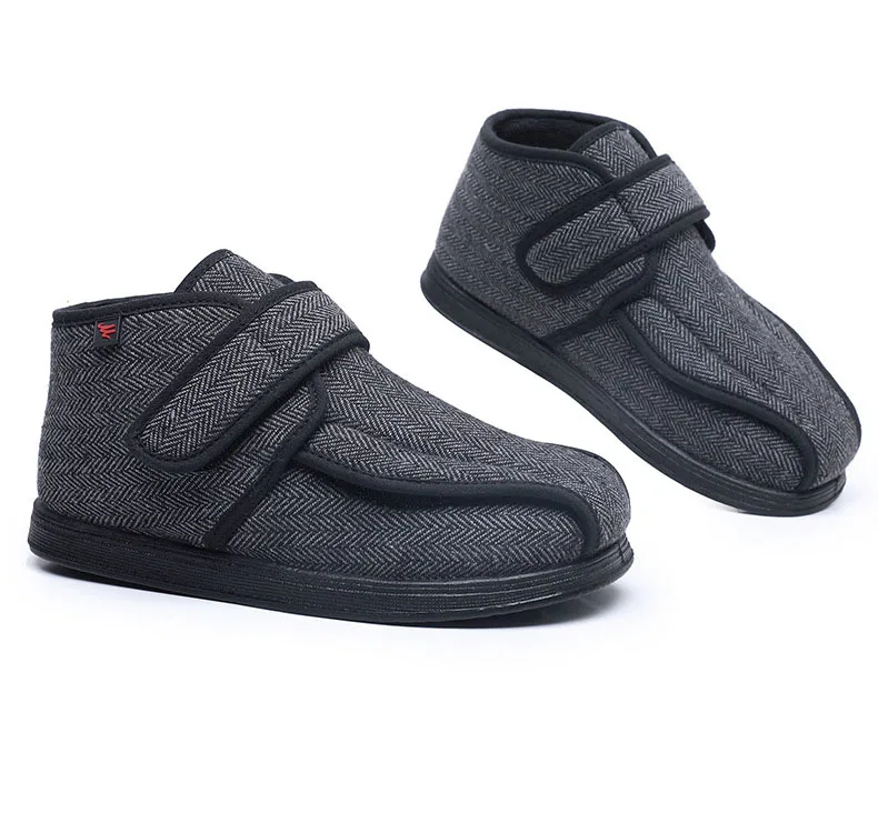 Новая зимняя война Ouders Katoenen Schoenen Breder En Dikke Gezwollen Mis requirede Voeten Kunnen Comfortabele Dragen