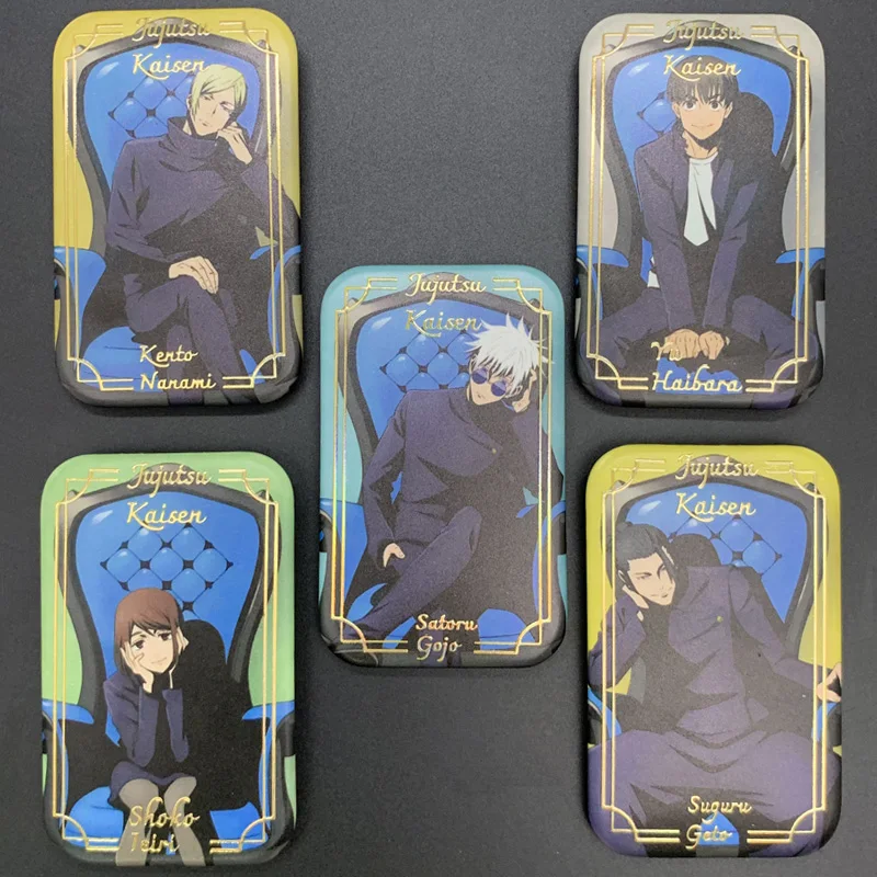 Аниме Дзюдзюцу Кайсен Сатору Годзё Нанами Кенто Косплей Золотое Тиснение