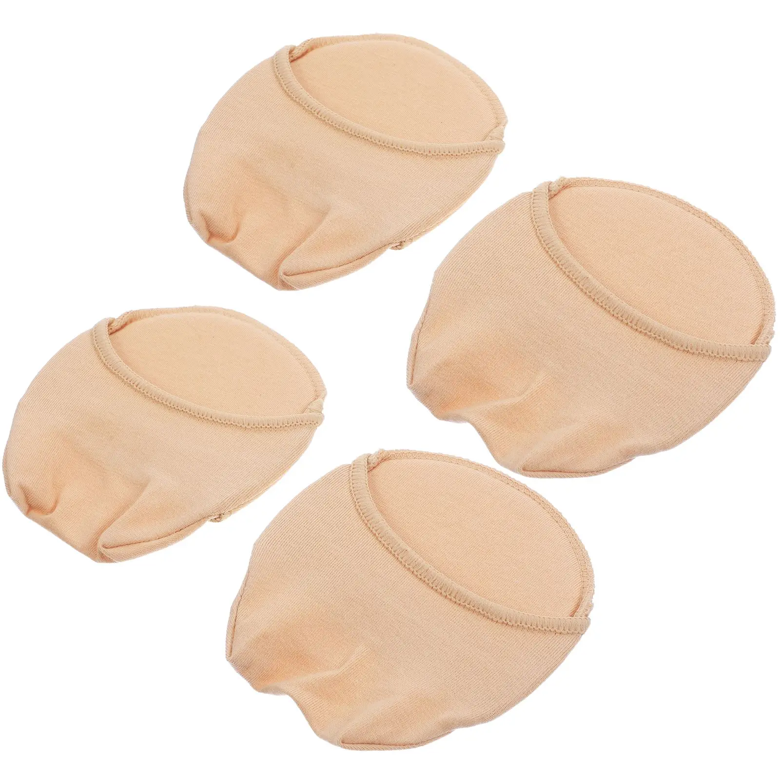 2 Pair Toe Topper Novel Seamless Warm Half Liner Socks Sandals For Women Dressy Summer Flat Invisible Socks