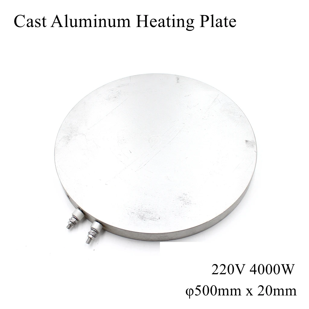 

Dia 500mm Cast Aluminum Heating Plate High Temperature Round Circle Electric Band Heater Pad Press Machine Extruder Laminator