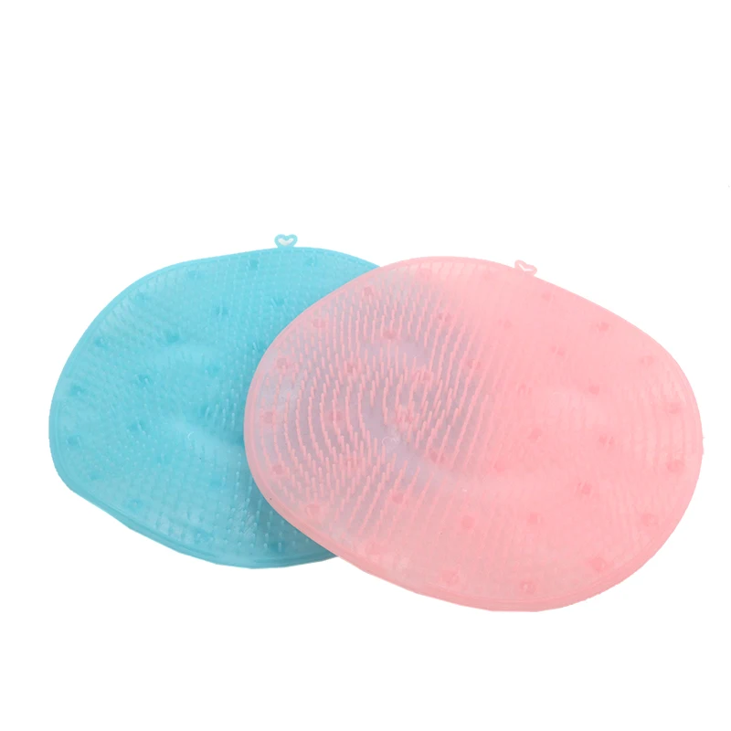 Силиконовый скраб для ванны щетка мытья ног Противоскользящий коврик на