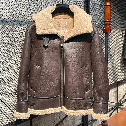 

Женская зимняя куртка из натуральной кожи, с капюшоном