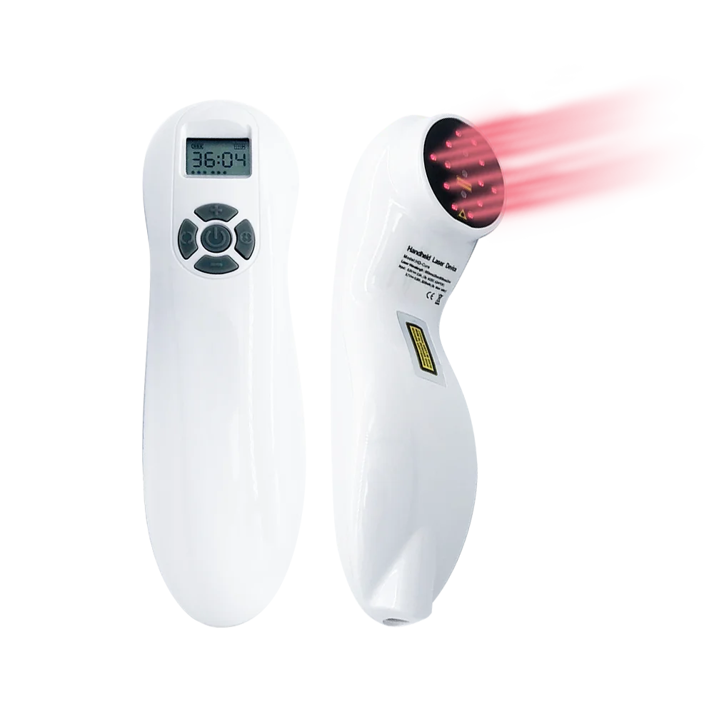 

650nm 808nm Heating Muscle Massage Wound Healing Handheld Laser Machine