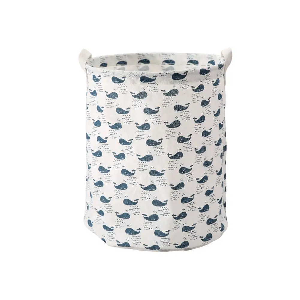 

Washing Baskets For Laundry Collapsible Laundry Baskets Freestanding Laundry Bag 48L With Handles Cotton Material For Bamboo