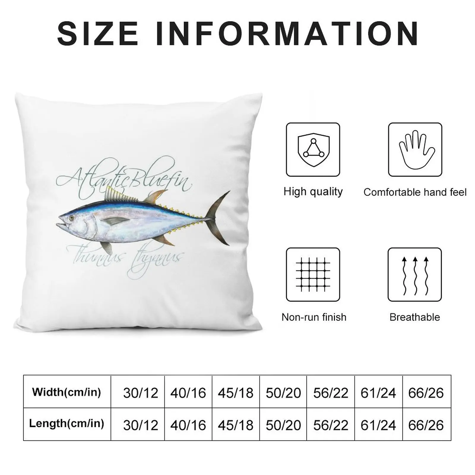 Атлантический голубой тунец · Thunnus thynnus декоративная Осенняя кровать