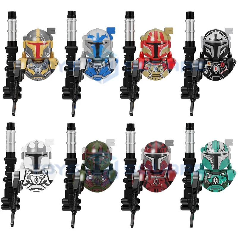 Тяжелая пехота модель Мандалора строительные блоки MOC фигурки набор кирпичей