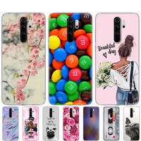 for xiaomi redmi note 8t case silicone painting soft tpu for redmi note 8 cases note 8 2021 fundas coque for redmi note 8 pro