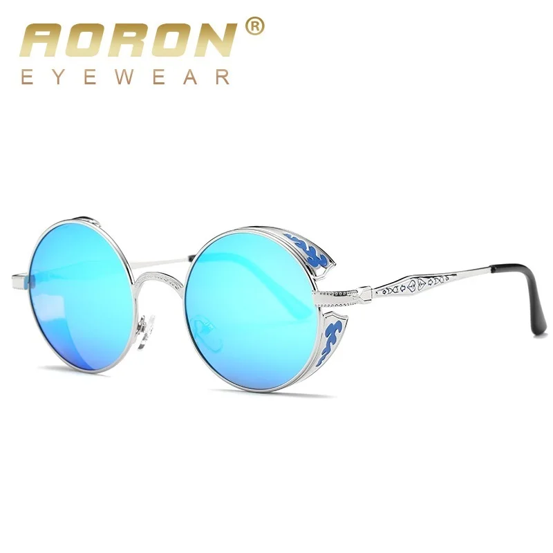 

Солнцезащитные очки AORON мужские/женские поляризационные, модные брендовые дизайнерские спортивные очки в круглой оправе, для вождения, рыб...