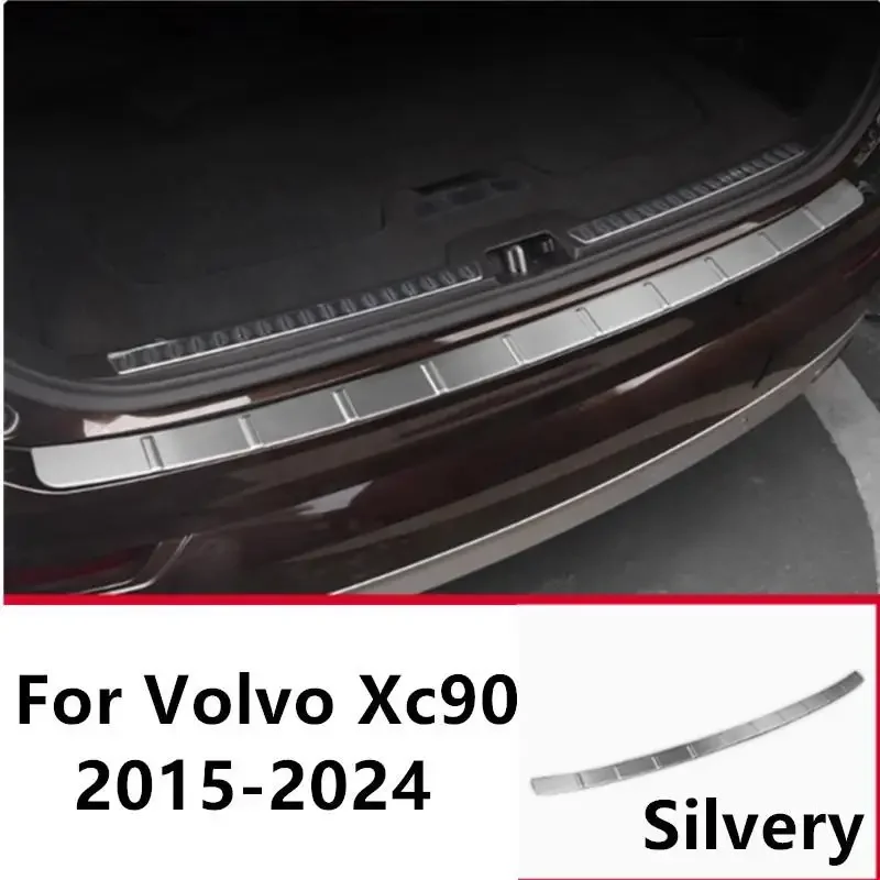 

Автомобильные аксессуары для Volvo Xc90 2015-2016 2017-2018-2020 2021-2024, защита порога заднего бампера, накладка на порог багажника
