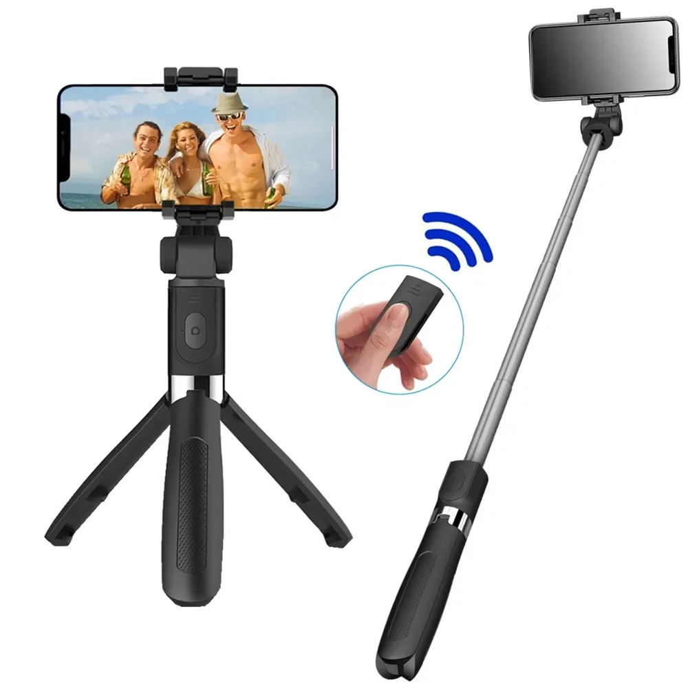 

Stick For Phone Monopod Selfie Stick Tripod For Iphone Phone Smrtphone Stand Pod Tripe Mount Clip With Remote Shutter