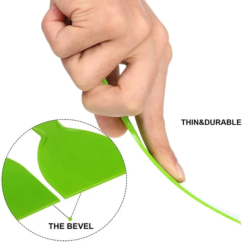 1 шт. пластмассовый гибкий скребок для рисования