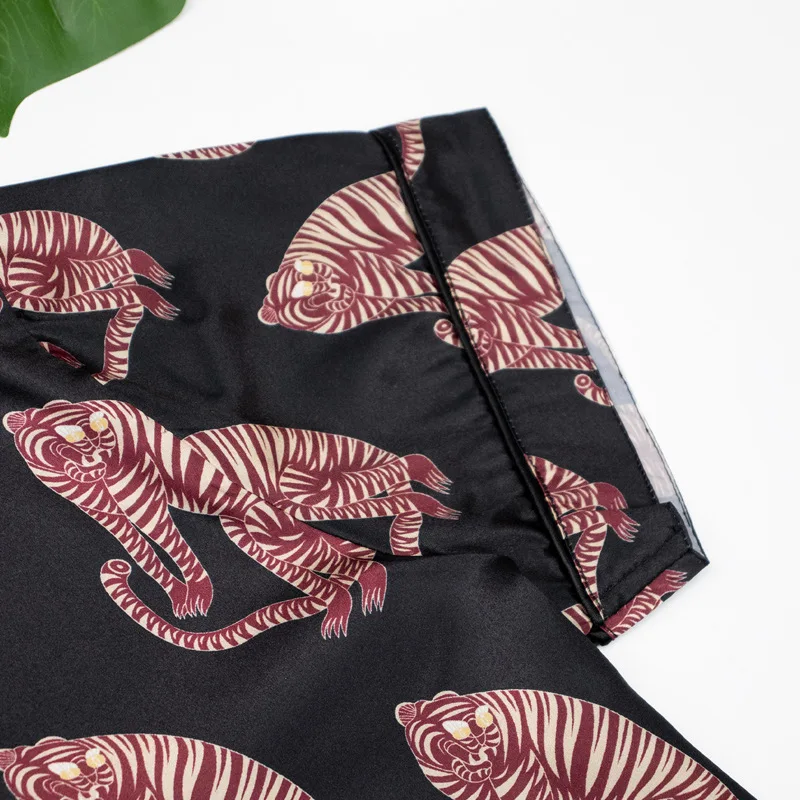 2023summer New Pijamas Short-sleeved Household Clothes Cool Casual Comfortable Cardigan Lapel Women's Home Pyjama Suit Nightgown