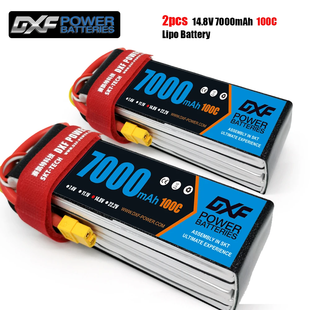 2 шт. литий-полимерные аккумуляторы 7 4 В 11 1 14 8 в 22 2S 3S 6500 мАч 7000 C c