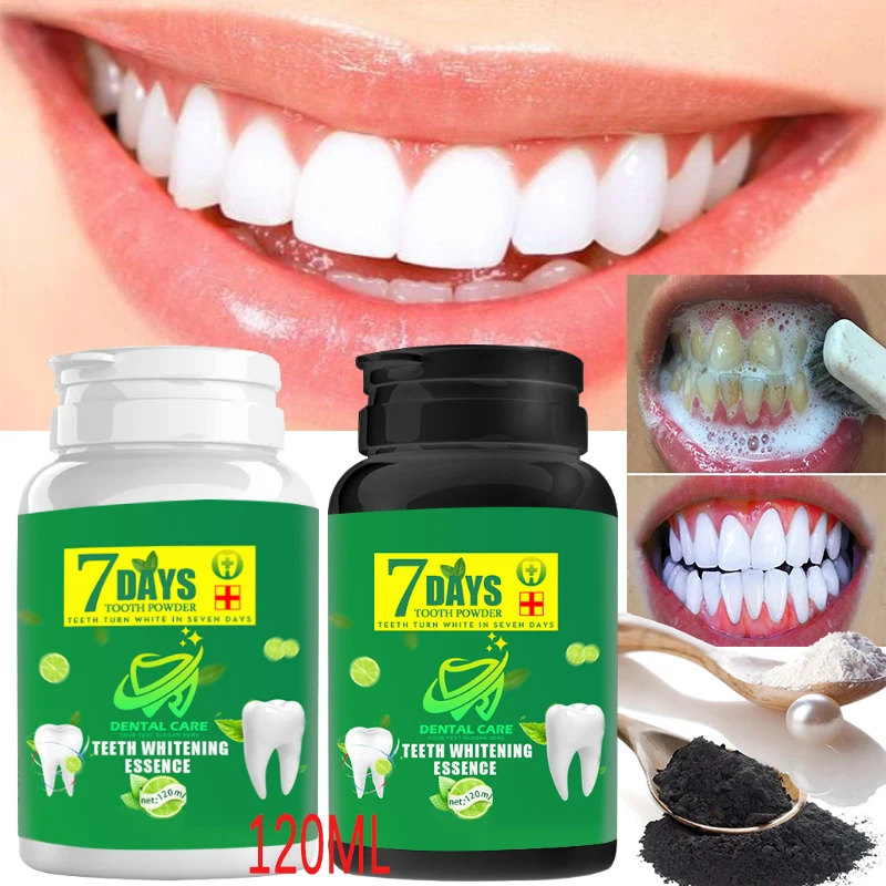 

Morning + evening cleaning of teeth cigarette stains, coffee stains, tea stains, halitosis and dental care tools