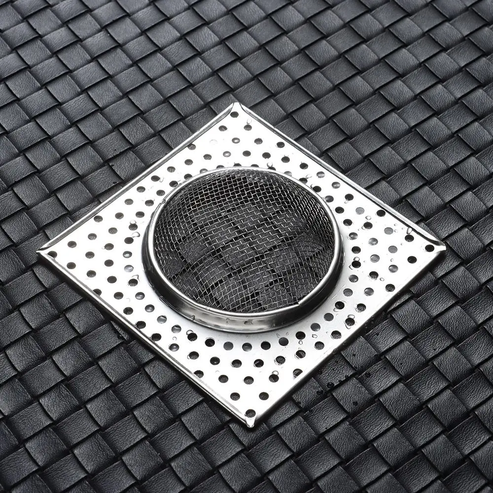 Сетка для слива отходов в ванную комнату сетка из нержавеющей стали фильтр пола с