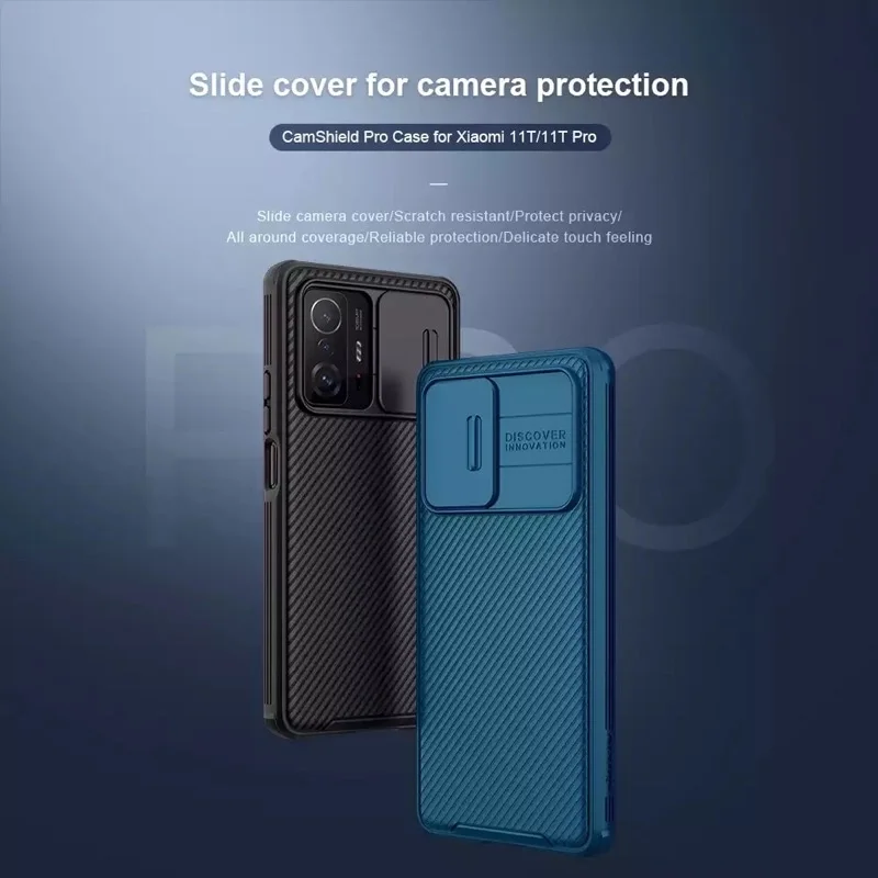 

For Xiaomi Mi 12 Lite / Mi 12 / 12 Pro / 11T / 11T Pro Camshield Pro Protection Shockproof Case Cover Casing