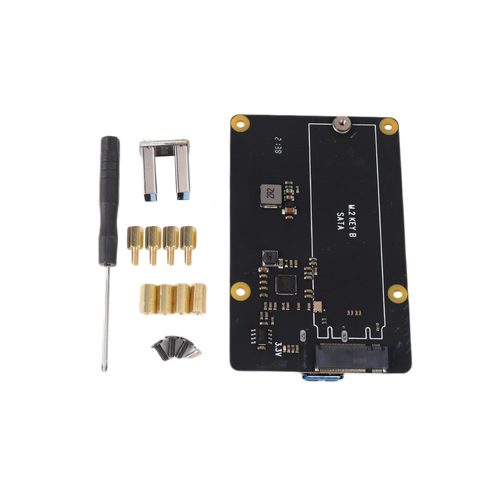 

X862 V2.0 M.2 NGFF SATA SSD плата расширения V2.0 модуль хранения для Raspberry Pi 4B