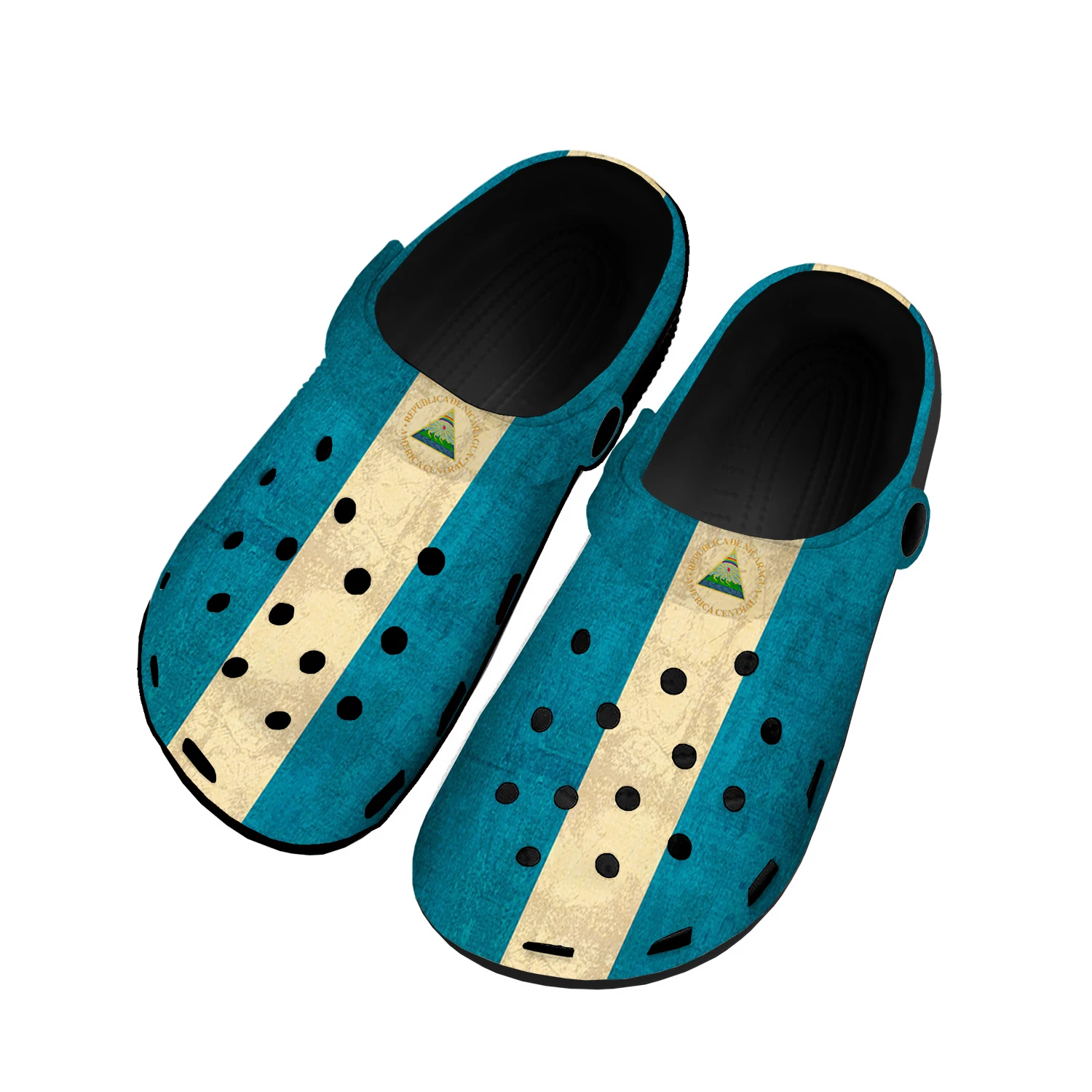 

Унисекс сандалии для дома с флагом Никарагуа, унисекс, для подростков