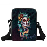 zombie bride gothic girl messenger bag womens handbag womens traveling backpack canvas messenger bag small schoolbag