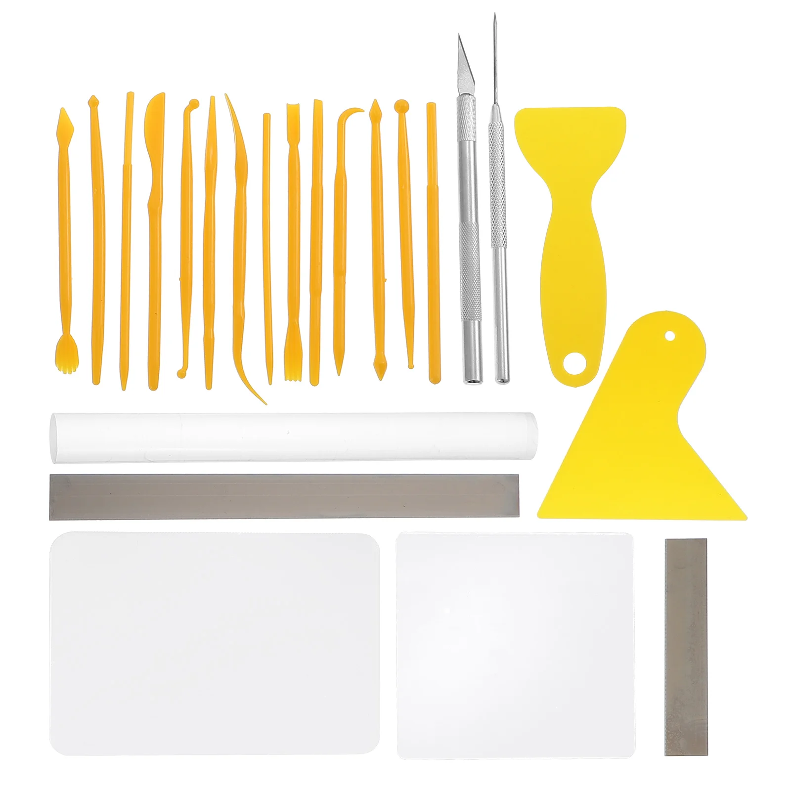 

1 set of Clay Sculpting Tools Pottery Carving Tool Home Clay Sculpting Supply