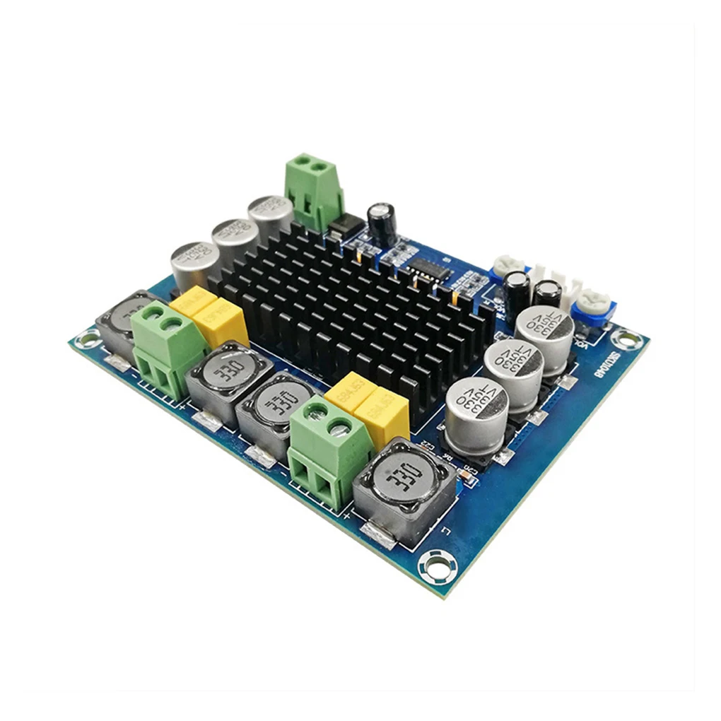 

Amplifier Board Professional Detachable DC 12V-28V Audio Music Double Channel Overvoltage Protection Amplifying Module