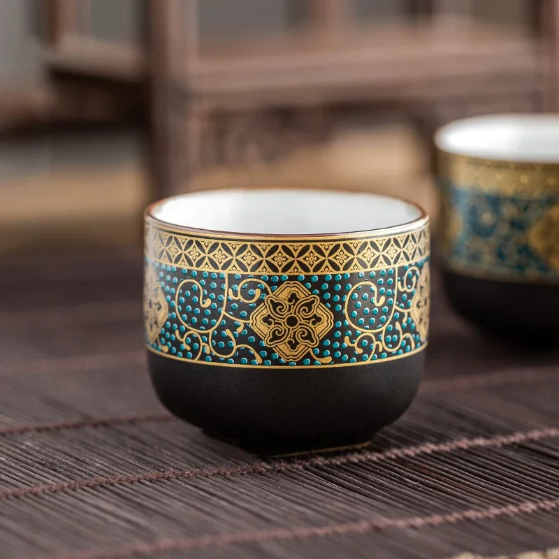 

Китайская керамическая чашка JINGDE TEA SET
