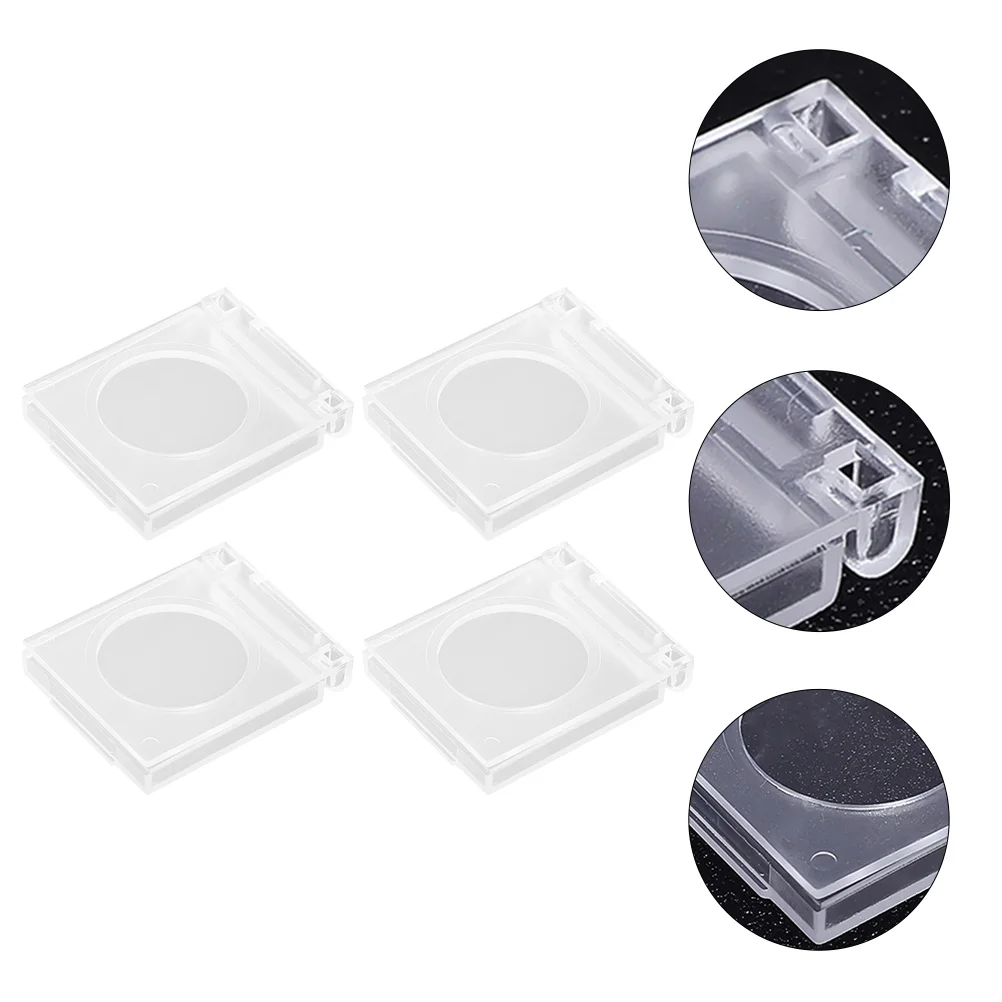 

Switch Button Cover Push Guard Protector Safety Stove Socket Knob Cap Box Outlet Caps Replaceable Covers Plate Transparent