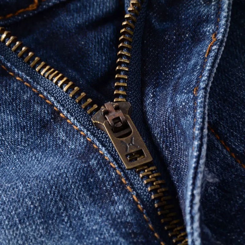 Fashion Designer Men Jeans Retro Blue Slim Fit Stretch Paint Ripped Jeans Men Trousers Patched Vintage Casual Denim Pants Hombre