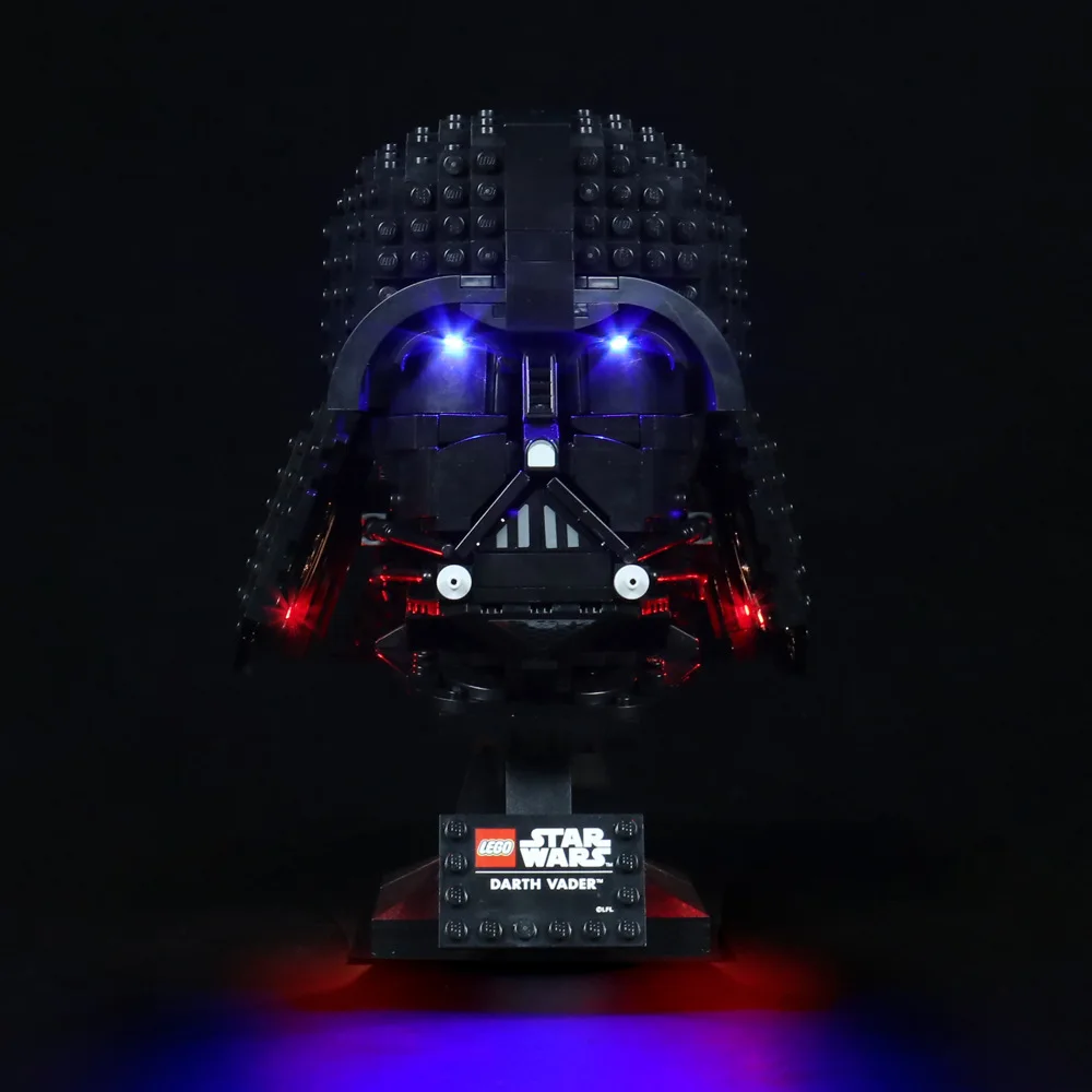 

Compatible with 75304 Star Wars Darth Vader Helmet LED Lights (LED Lights Only, Block Models Not Included)