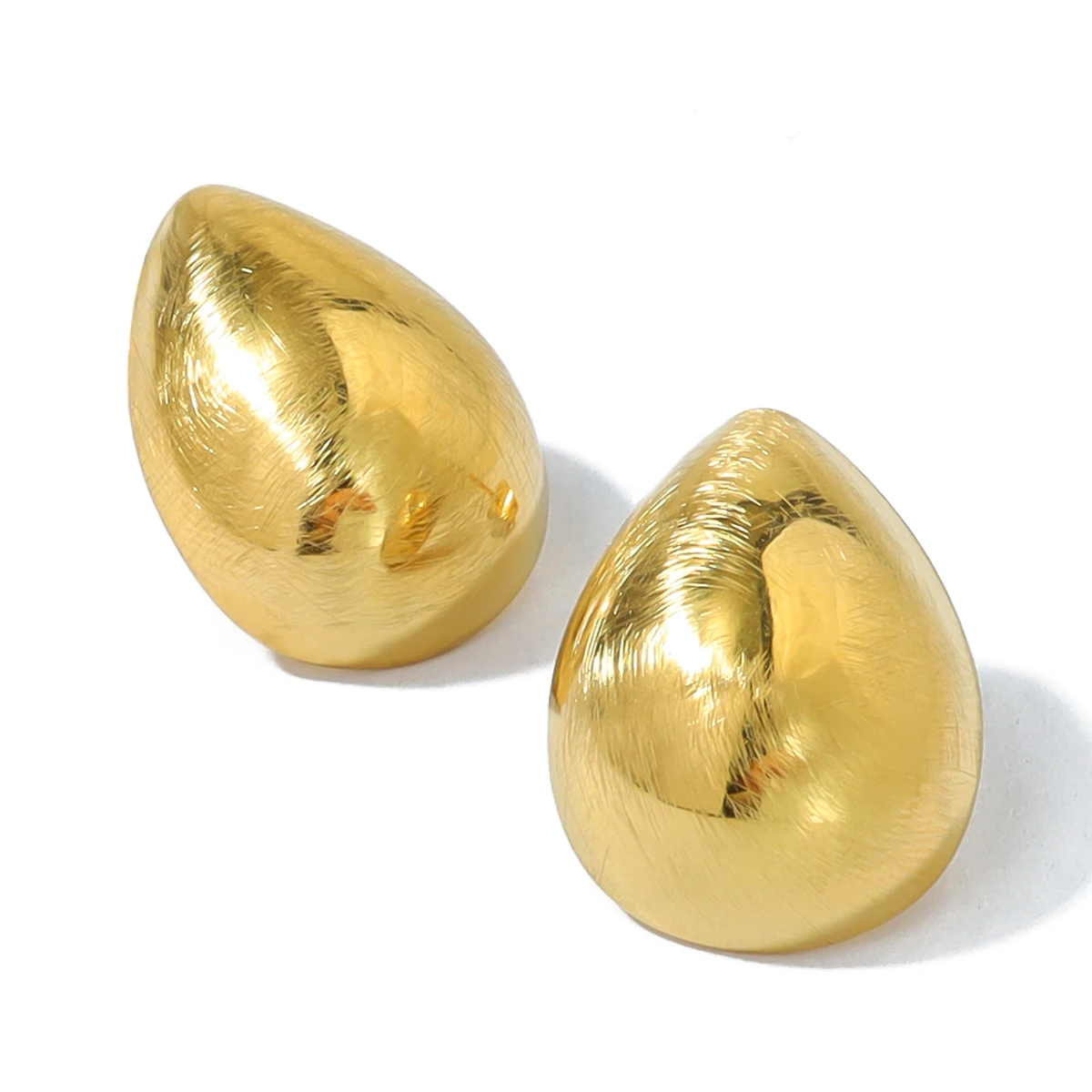 Серьги-гвоздики Wild &amp Free из нержавеющей стали золотистого цвета