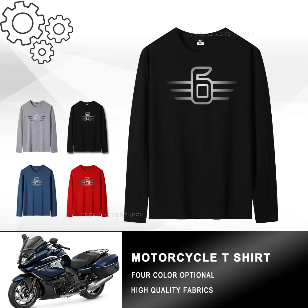 For K 1600 Gt Gtl Exclusive K1600Gt Rock fan T Shirt Motorcycle O-Neck New T-Shirt Long Sleeve enlarge
