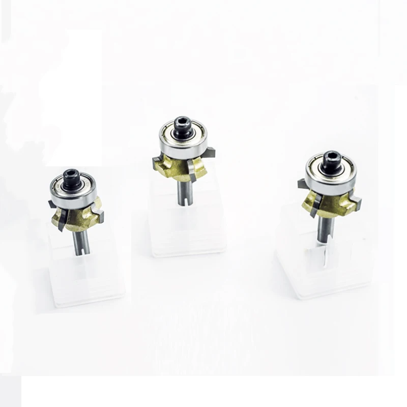 Высококачественный набор фрез с 4 канавками деревообрабатывающий фрезерный