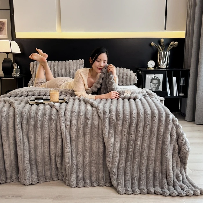 

Бамбуковое одеяло Coral Fleece