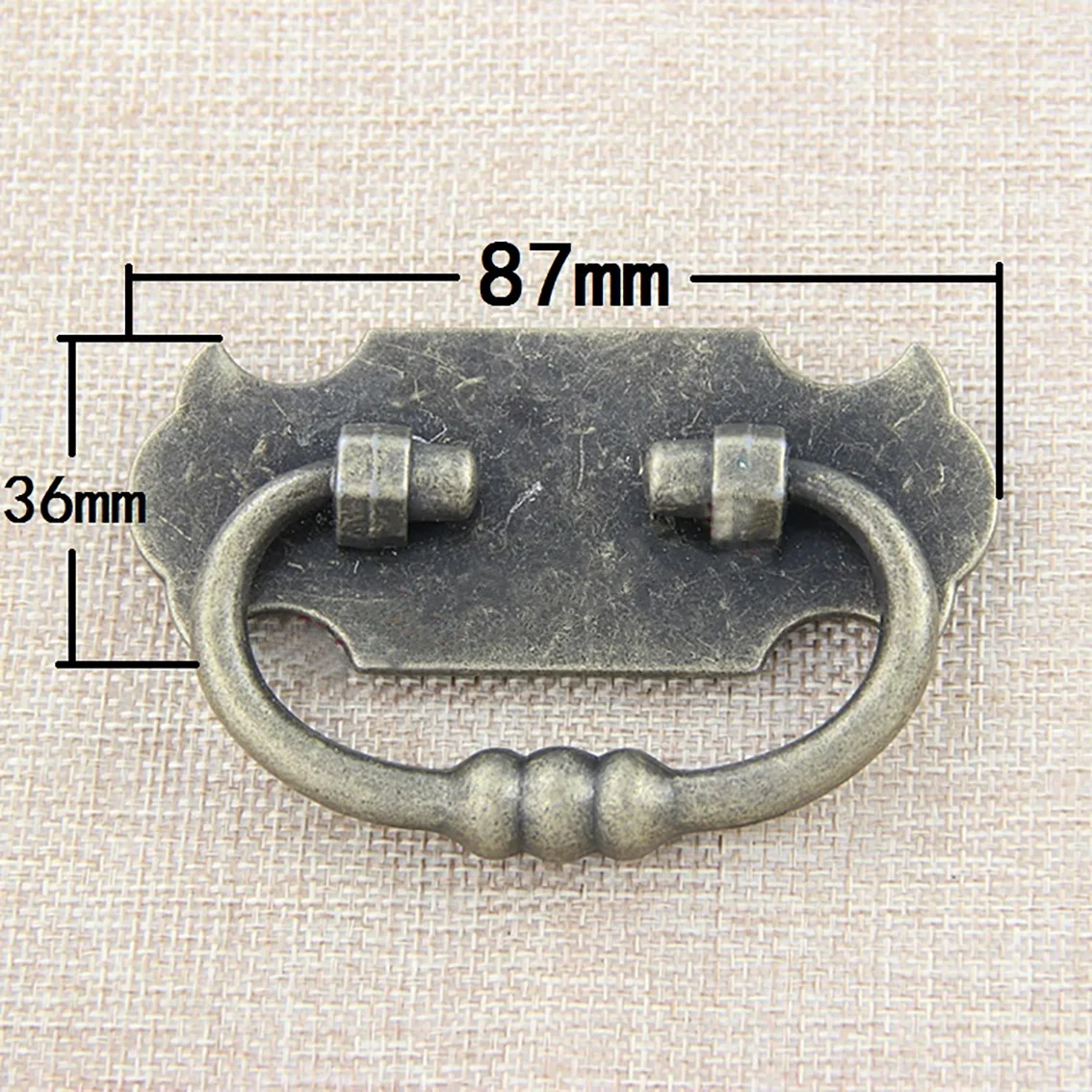 

European Retro Handle 87*36mm Classical Zinc Alloy Handle Drawer Cabinet Door Handle Furniture Hardware Accessories