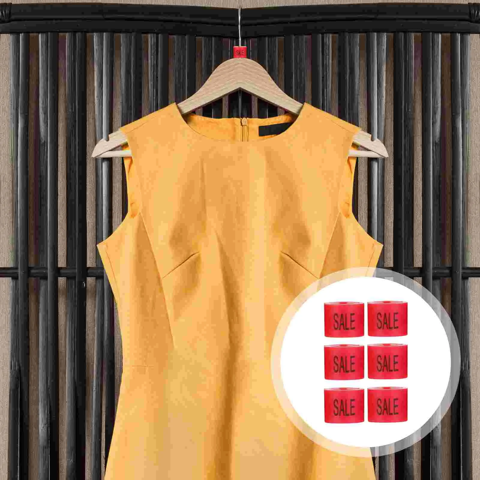 

100pcs Clothes Hanger Markers Plastic Clothes Hanger Color-Coding Tags