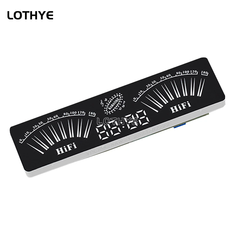 Флуоресцентный экран двухканальный музыкальный спектр голосовое управление