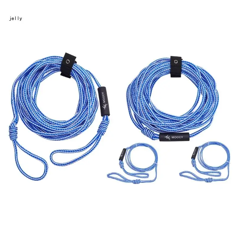 

448C Multipurpose Boats Tow Rope Harness Replacement Towable Tube Rope Lightweight Water Rope Supplies